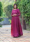 Spsc 9002 Festive Wear Bandhani Print Wholesale Gown Catalog
